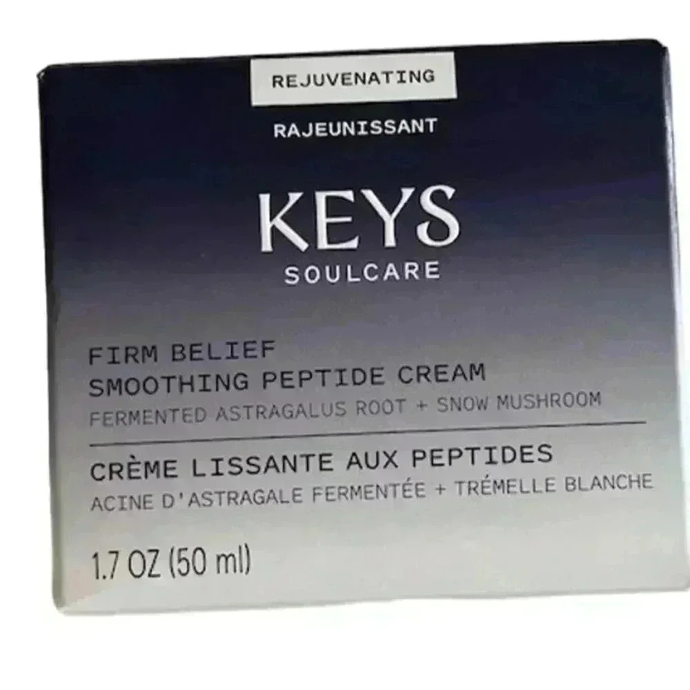 Keys Soulcare Firm Belief Smoothing Peptide Face Cream 1.7 oz Vegan